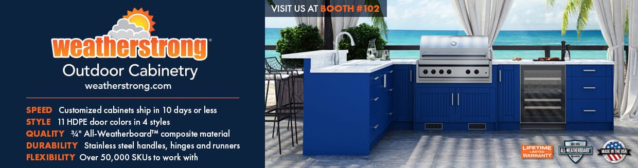 Weather Strong Outdoor Cabinetry