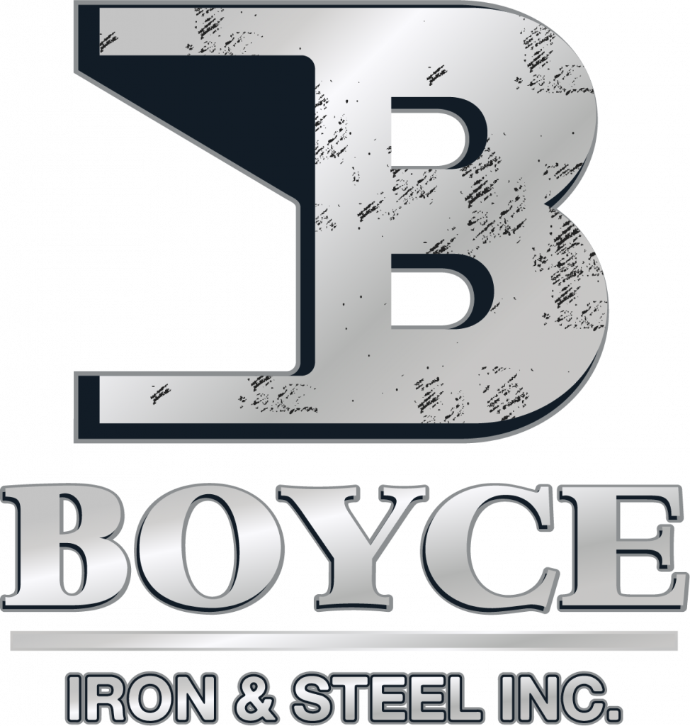 Boyce iron and steel logo