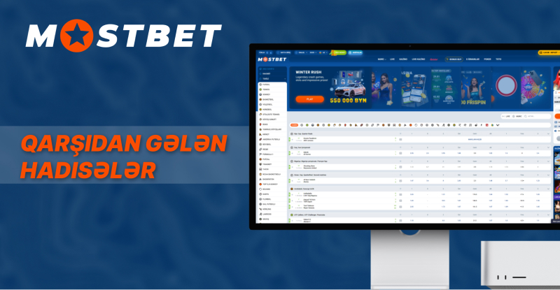 Mostbet-də futbol mərc xətti
