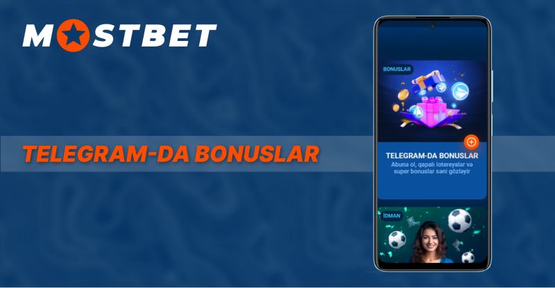 Telegram-da Mostbet bonusları