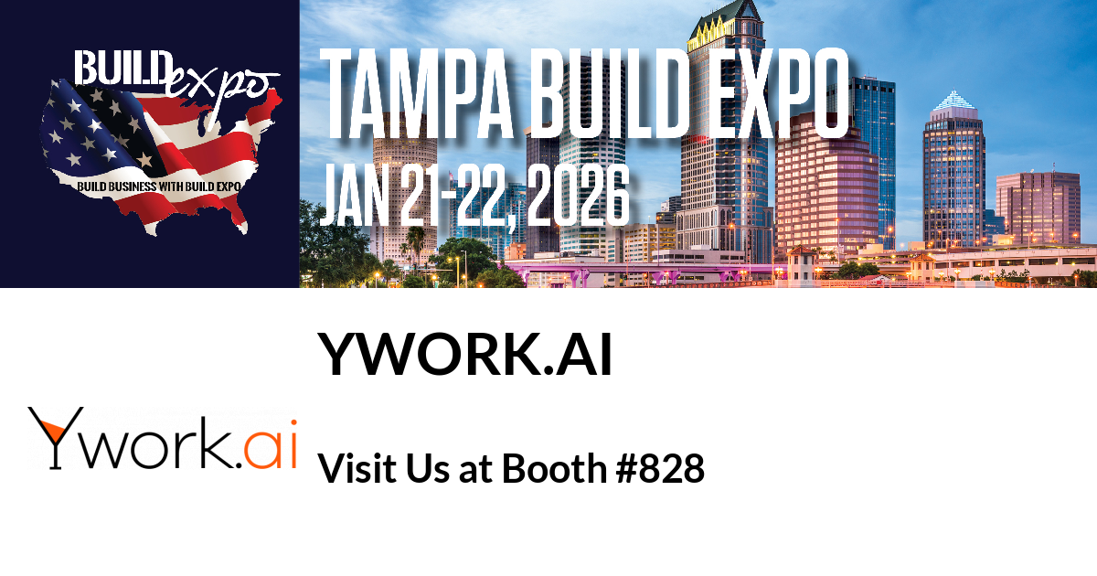 Featured image for “Ywork.ai invites you to Tampa Build Expo”