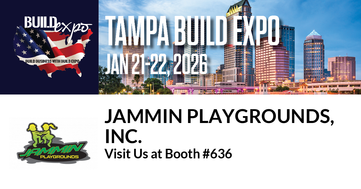 Featured image for “Jammin Playgrounds,
Inc. invites you to Tampa Build Expo”