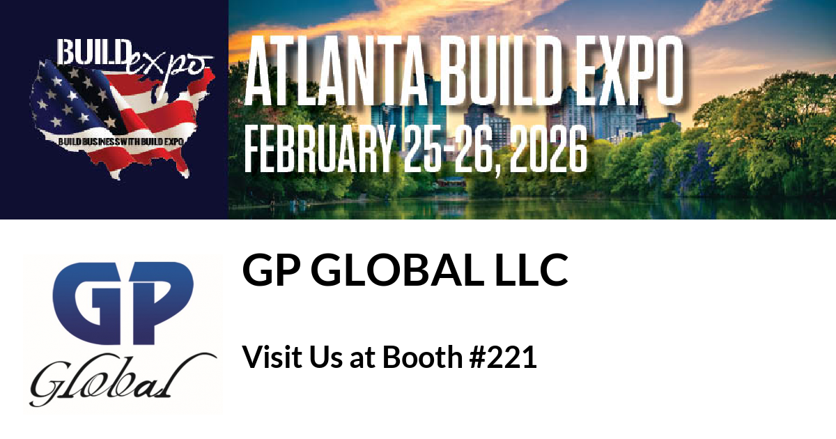 Featured image for “GP GLOBAL LLC invites you to Atlanta Build Expo”