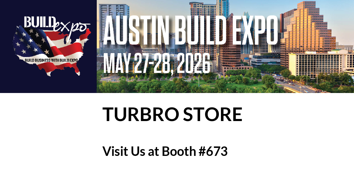 Featured image for “TURBRO Store invites you to Austin Build Expo”