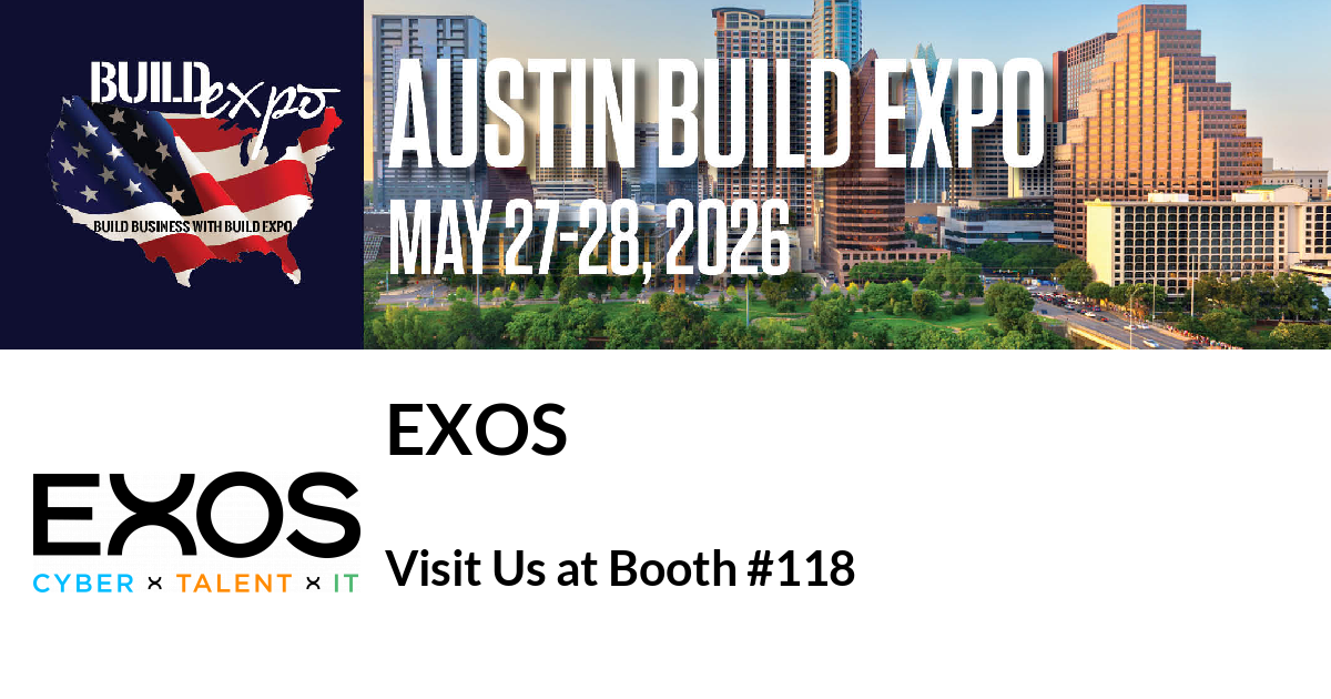 Featured image for “EXOS invites you to Austin Build Expo”