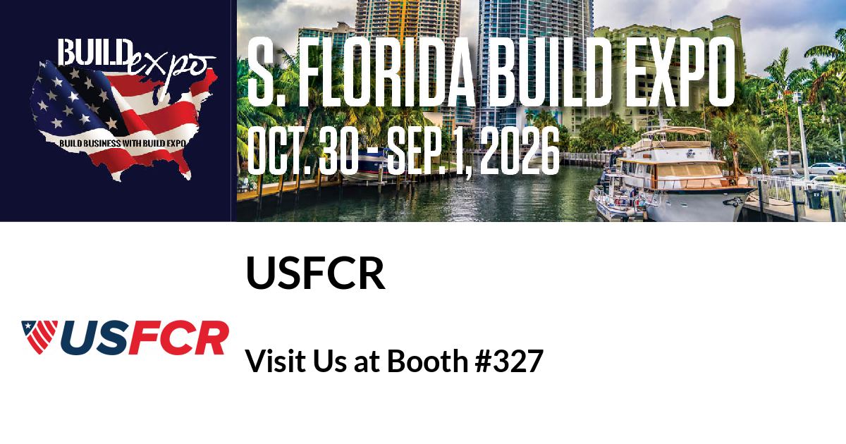 Featured image for “USFCR invites you to South Florida Build Expo”
