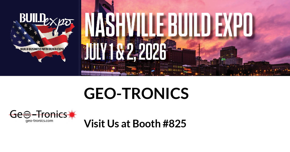 Featured image for “Geo-Tronics invites you to Nashville Build Expo”