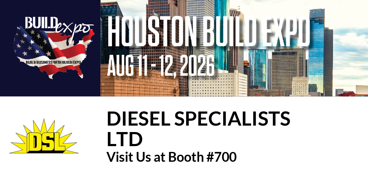 Featured image for “Diesel Specialists
LTD invites you to Houston Build Expo”