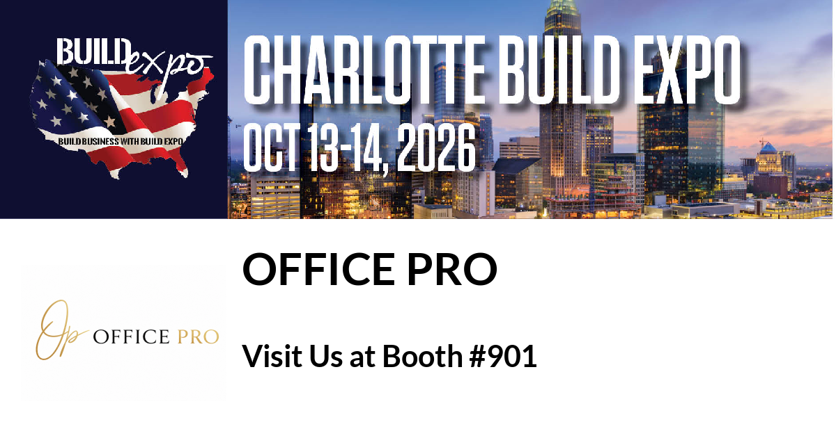Featured image for “Office Pro invites you to Charlotte Build Expo”
