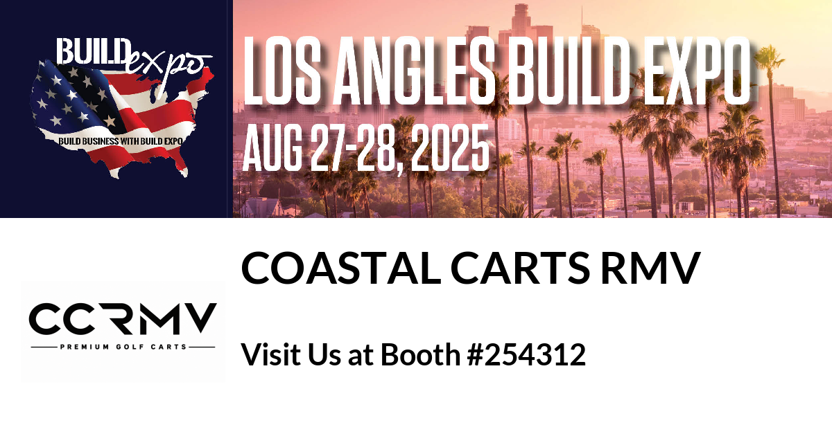 Featured image for “Coastal Carts RMV invites you to Los Angeles Build Expo”