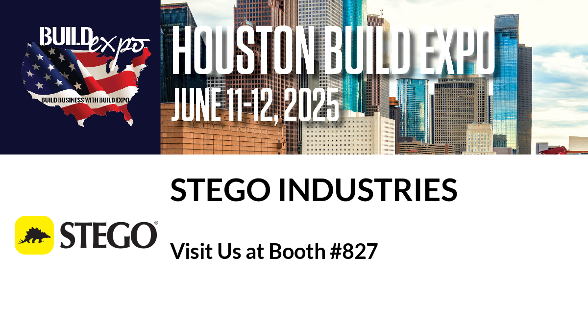 Featured image for “Stego Industries invites you to Houston Build Expo”