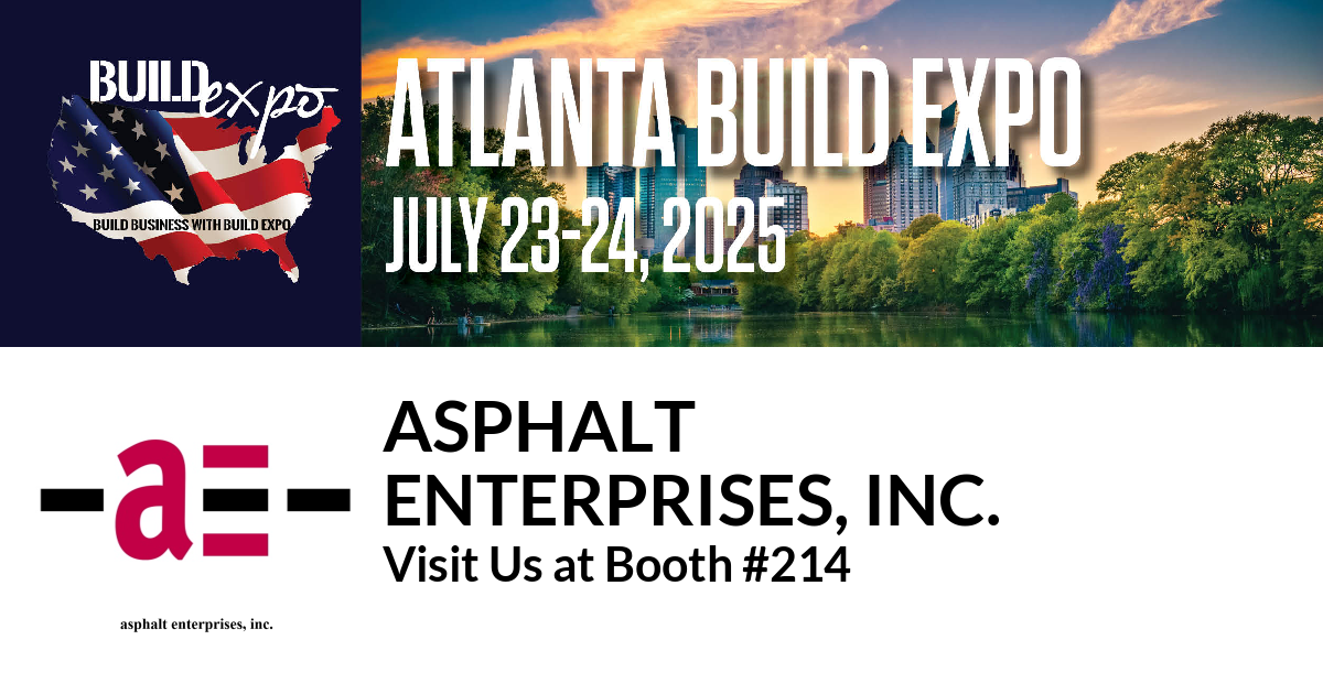 Featured image for “ASPHALT
ENTERPRISES, INC. invites you to Atlanta Build Expo”