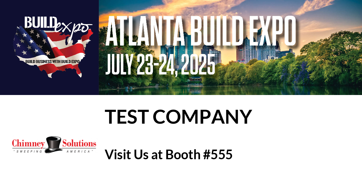 Featured image for “Test company invites you to Atlanta Build Expo”
