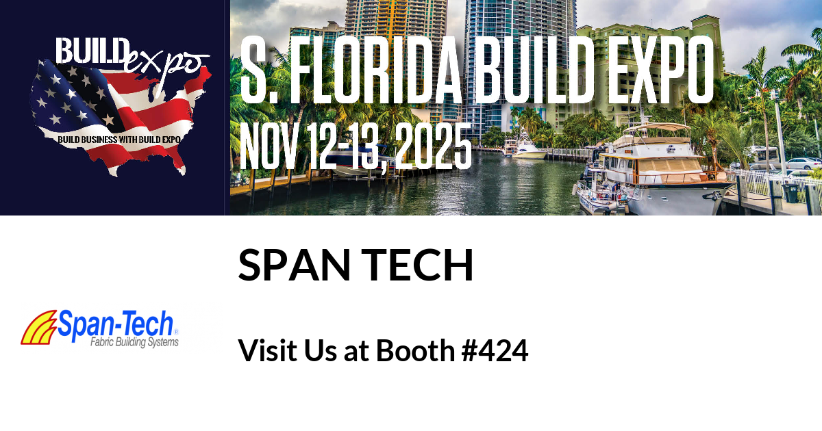 Featured image for “Span Tech invites you to South Florida Build Expo”